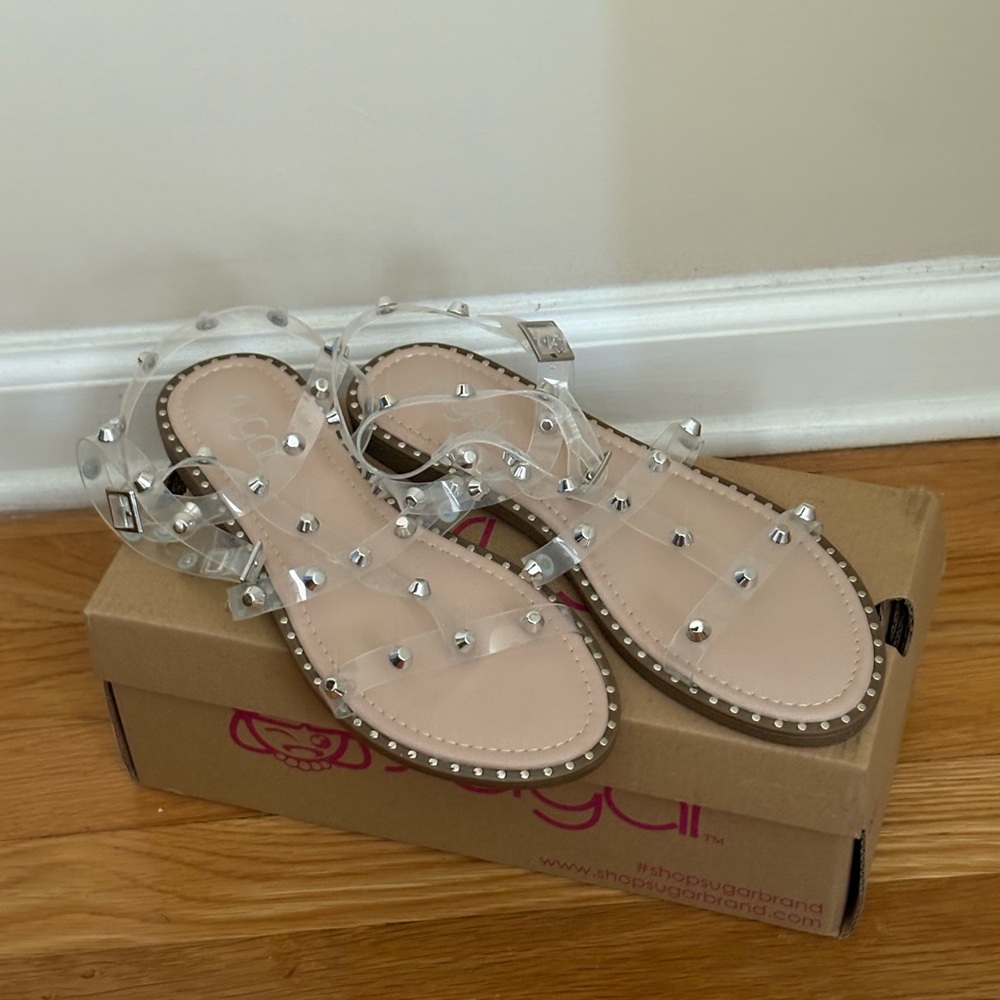 NIB Sugar sandals